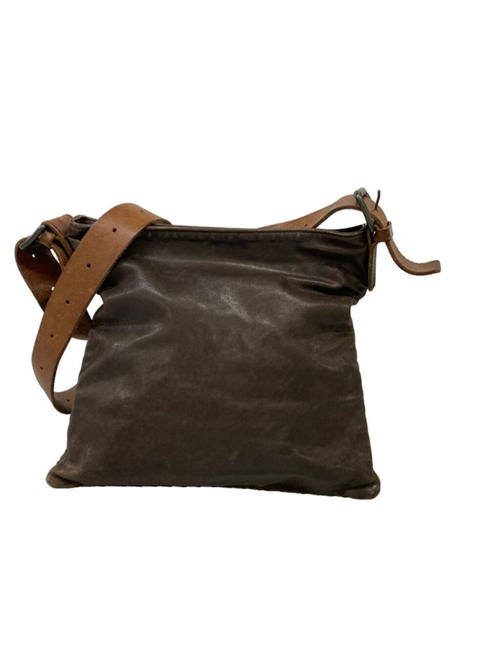 Bottega Veneta Shoulder Bag Intrecciato Dark Brown Leather
